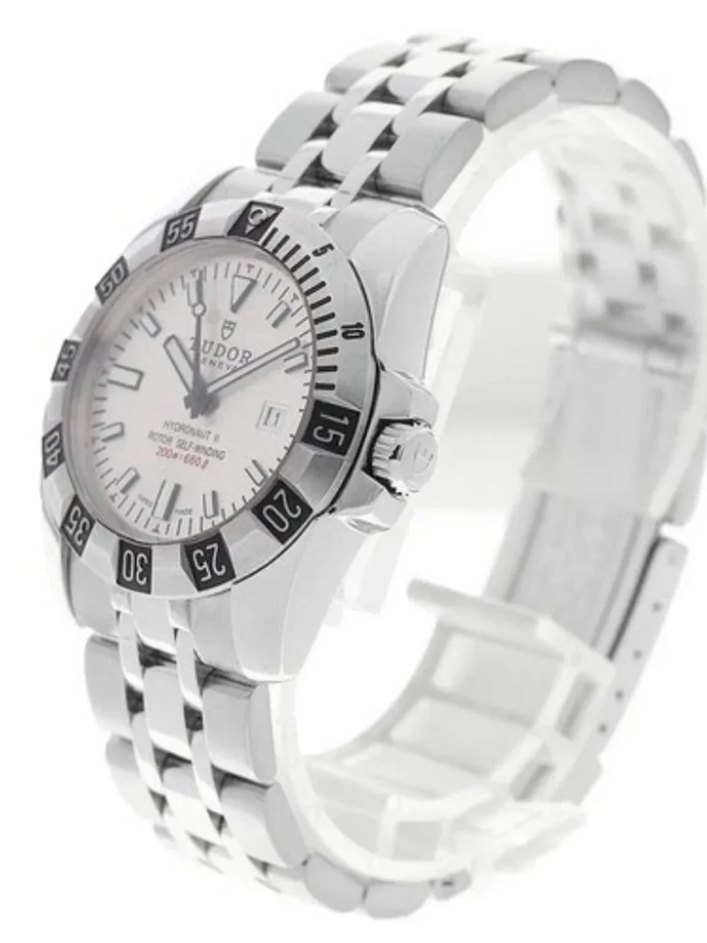 TUDOR Hydro Note II 24040 Date Silver Dial Automatic Boy's Watch_957927